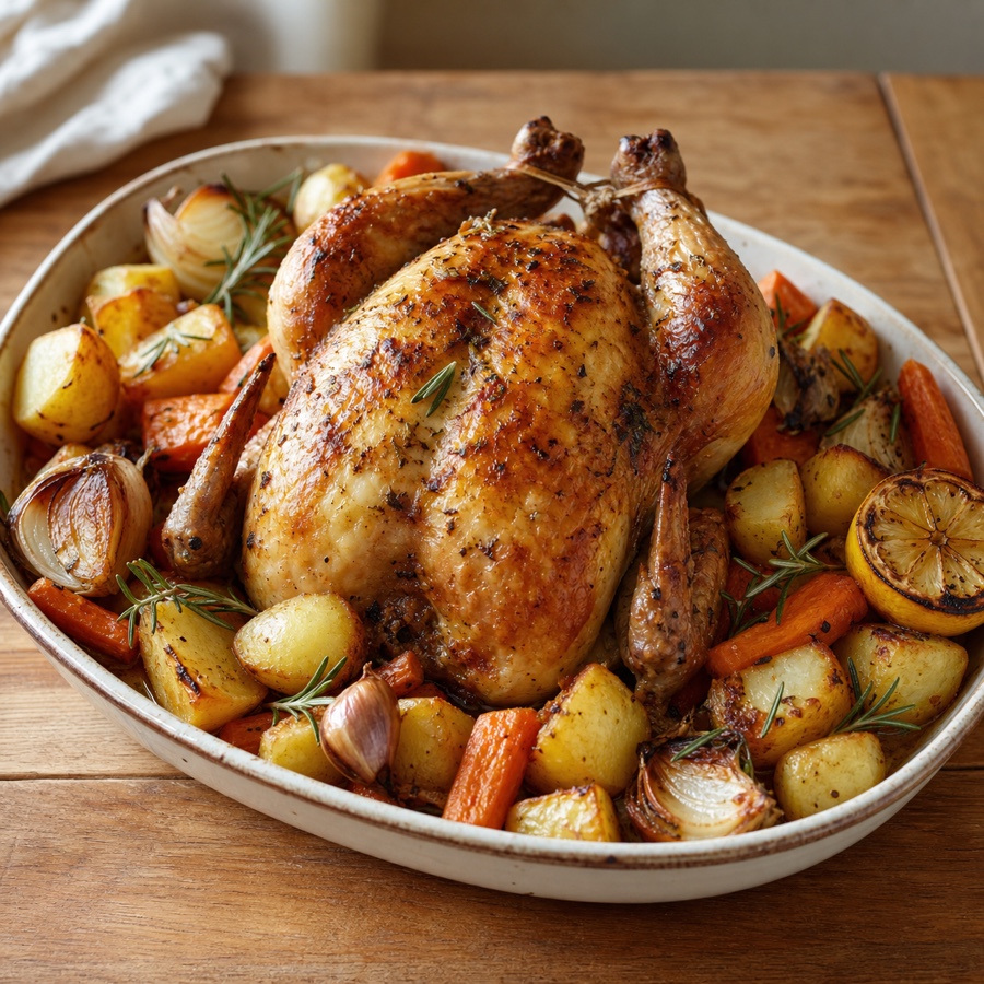 Roast Chicken & Vegetables