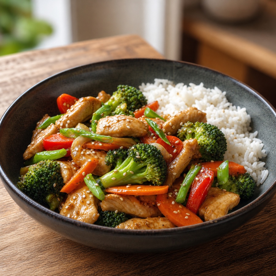 Chicken & Vegetable Stir-fry